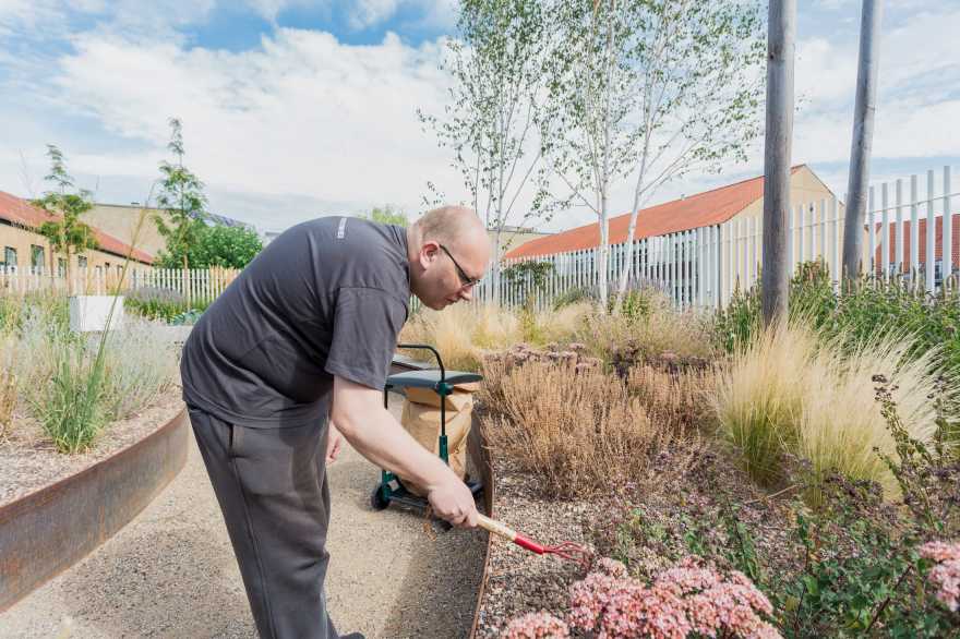 丹麦腓特列斯贝,感官体验治疗屋顶花园-6