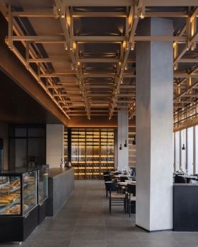 SEEK早到餐厅:折叠的山水印记丨中国湖州丨度地建筑