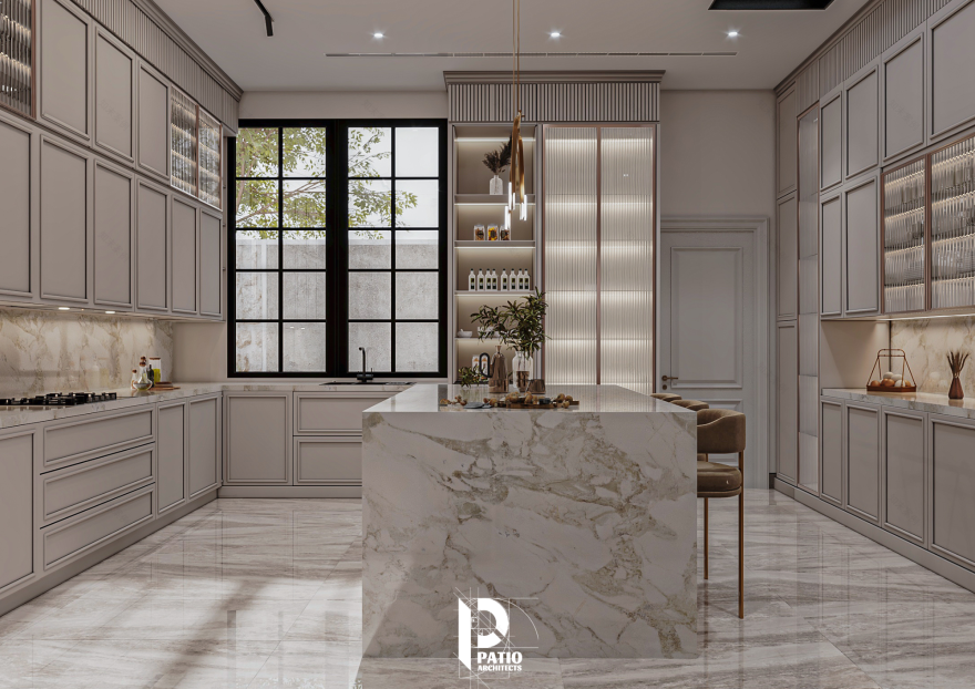 Neo-Classical Kitchen Interior Design-9