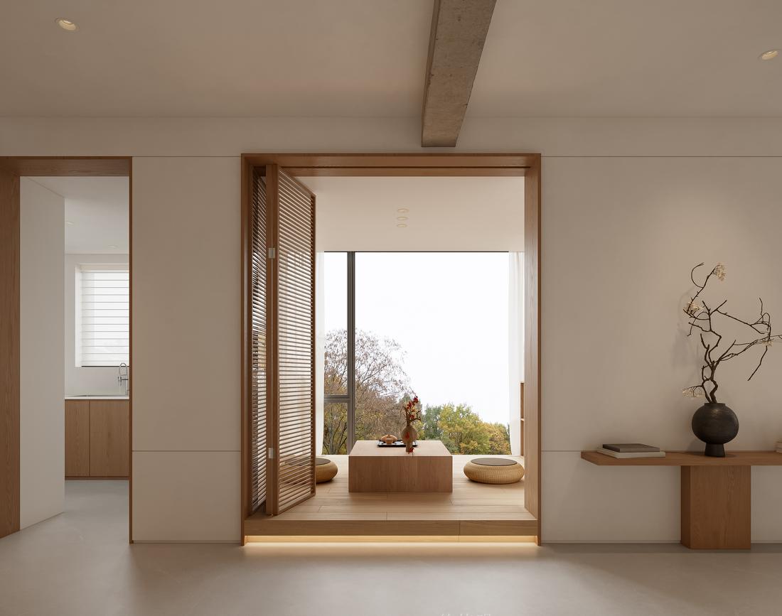 130㎡极简风住宅设计-17