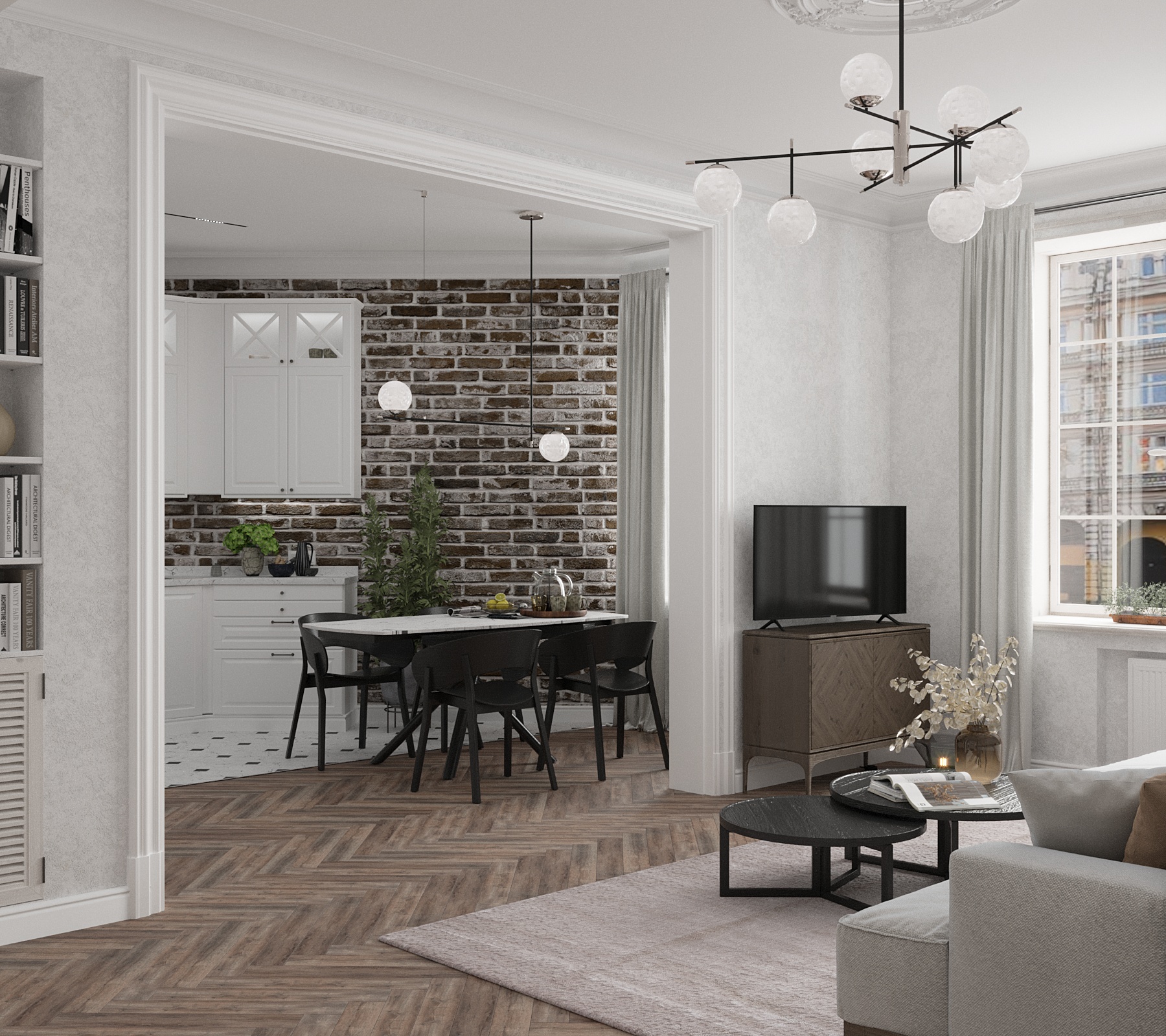 Apartment visualization in Wroclaw-1