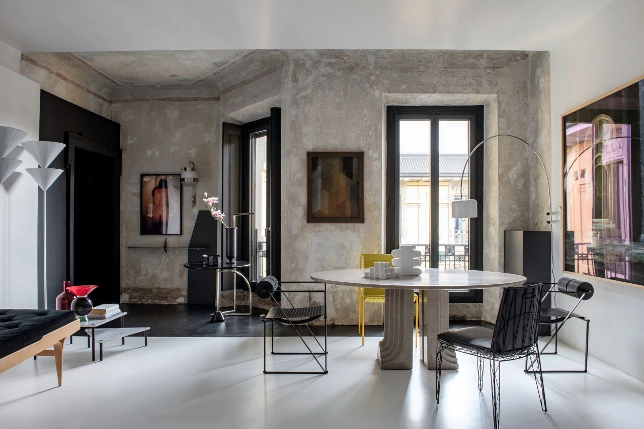 米兰居所室内设计丨意大利米兰丨Giuliano DellUva-11