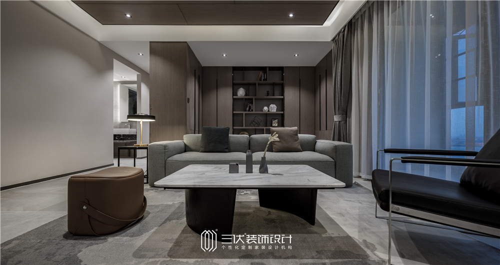 瑚韵及所——139㎡台式住宅  三伏装饰设计-11