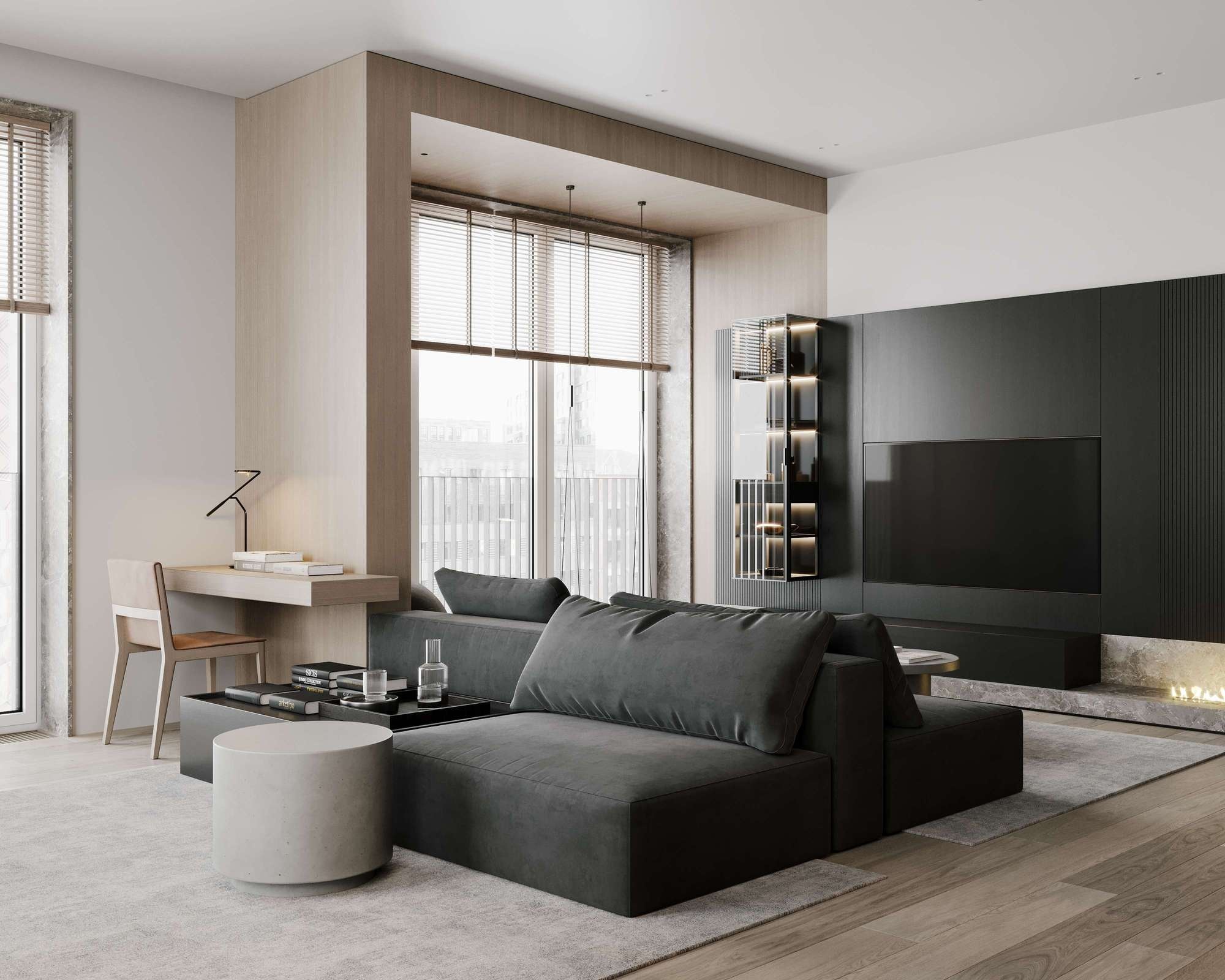 TRUBNAYA 大平层设计丨俄罗斯丨Artem Babayants 设计团队-7