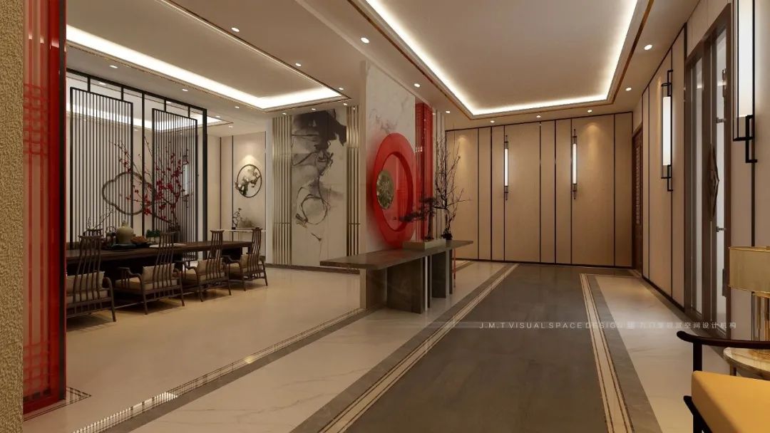 诗意新中式会所,温润儒雅的空间美学-6