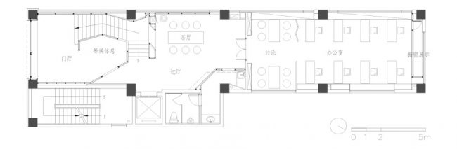 宝浪鞋业办公楼装修设计-39