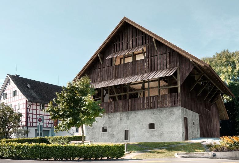 Matei Manaila Architekten丨Umnutzung Scheune 'Im Böndler'丨瑞士-1
