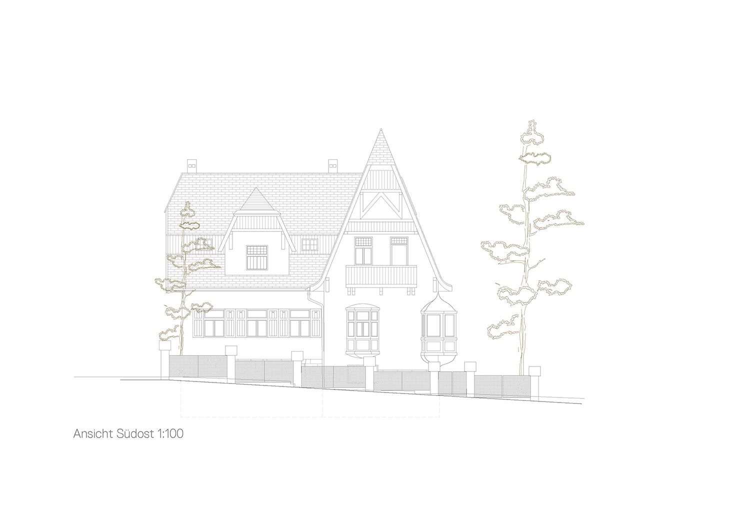 斯特恩贝格别墅，克洛斯特新堡丨SWAP Architektur-40