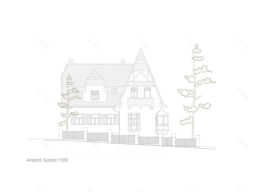 斯特恩贝格别墅,克洛斯特新堡丨SWAP Architektur-40