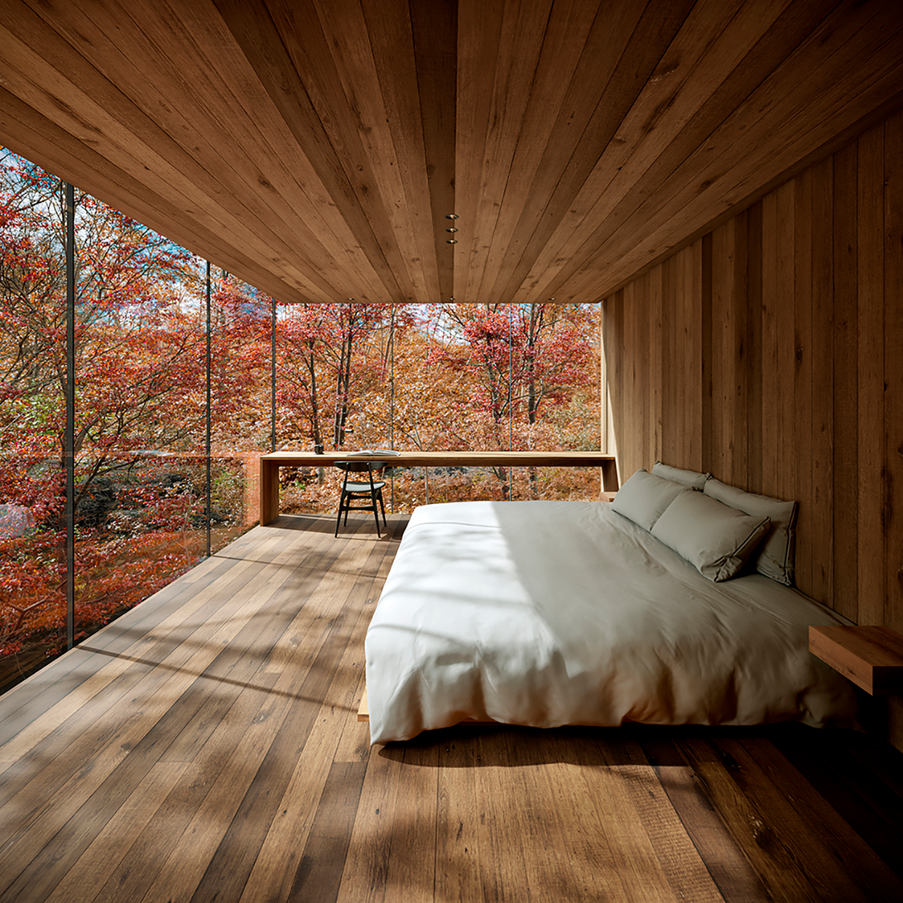 日本群马县水上町 NOT A HOTEL 温泉别墅丨SUPPOSE DESIGN OFFICE-16