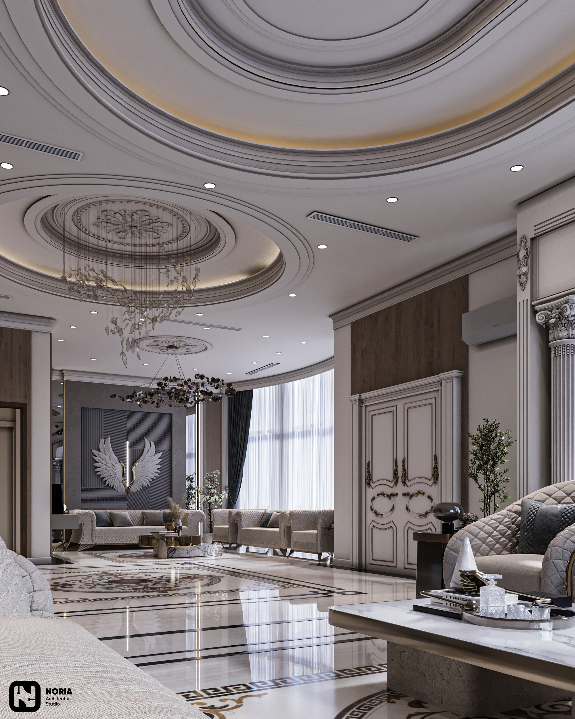 别墅接待厅丨沙特阿拉伯-16