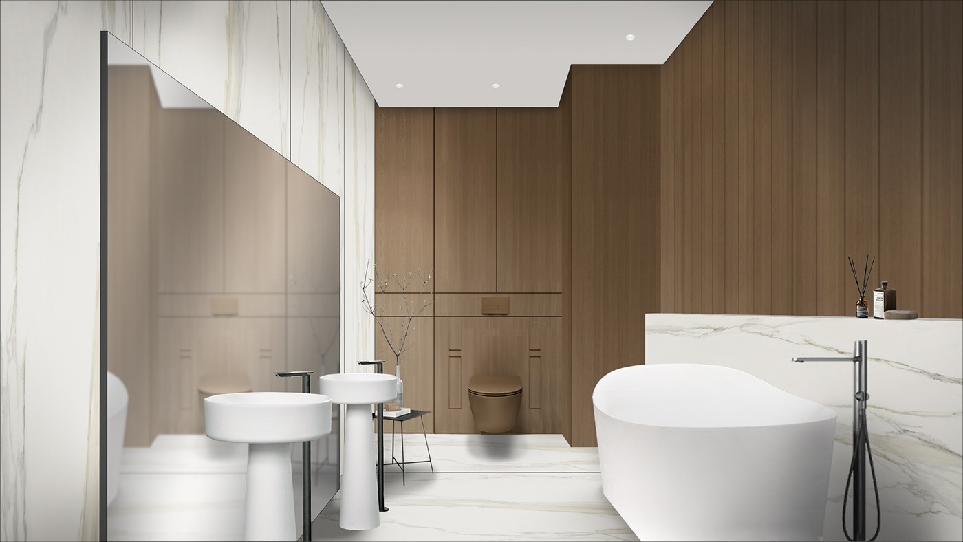 74平 复式公寓设计方案-21