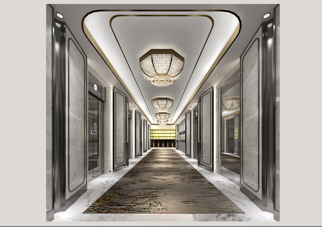 
办公空间，艺术会所，港派设计 -12