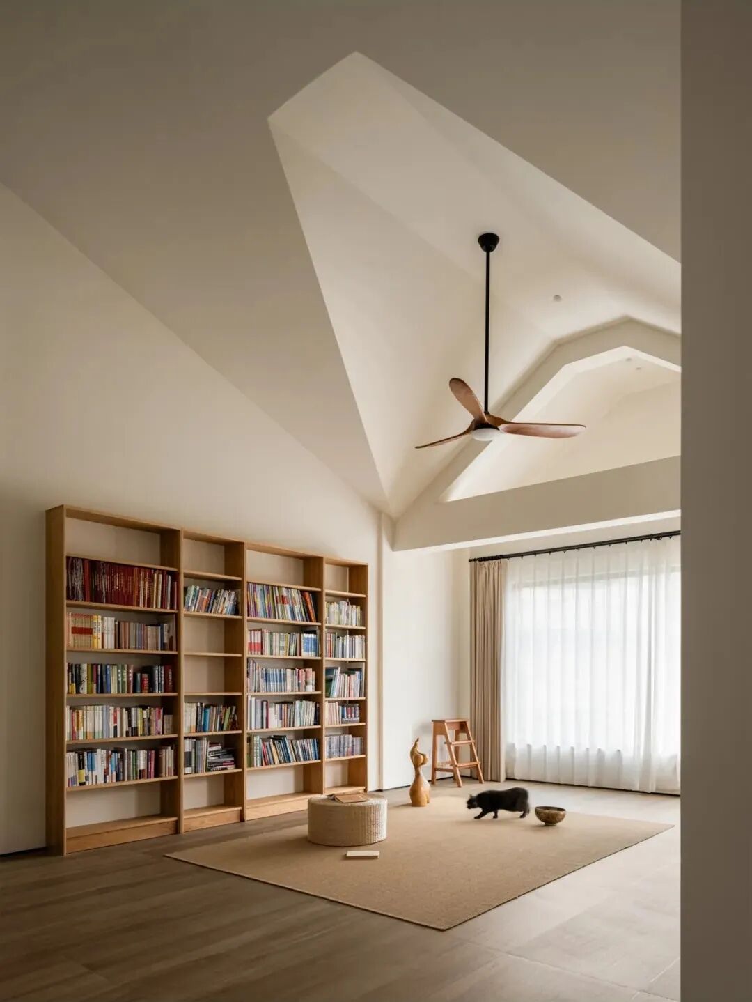 私宅设计：380㎡东方自然主义，引绿构景，四季漫生趣-34