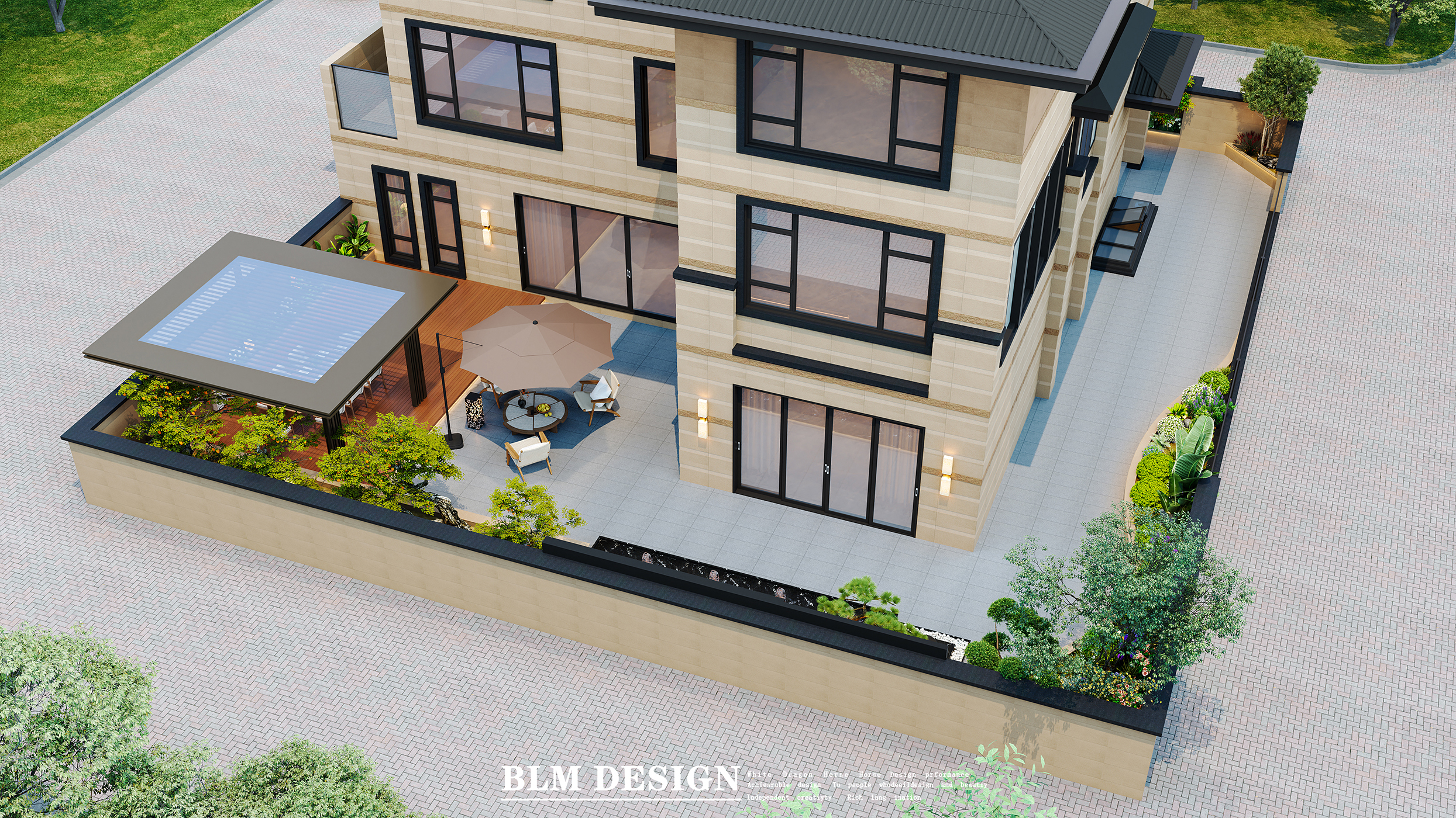 外立面效果图案例-1