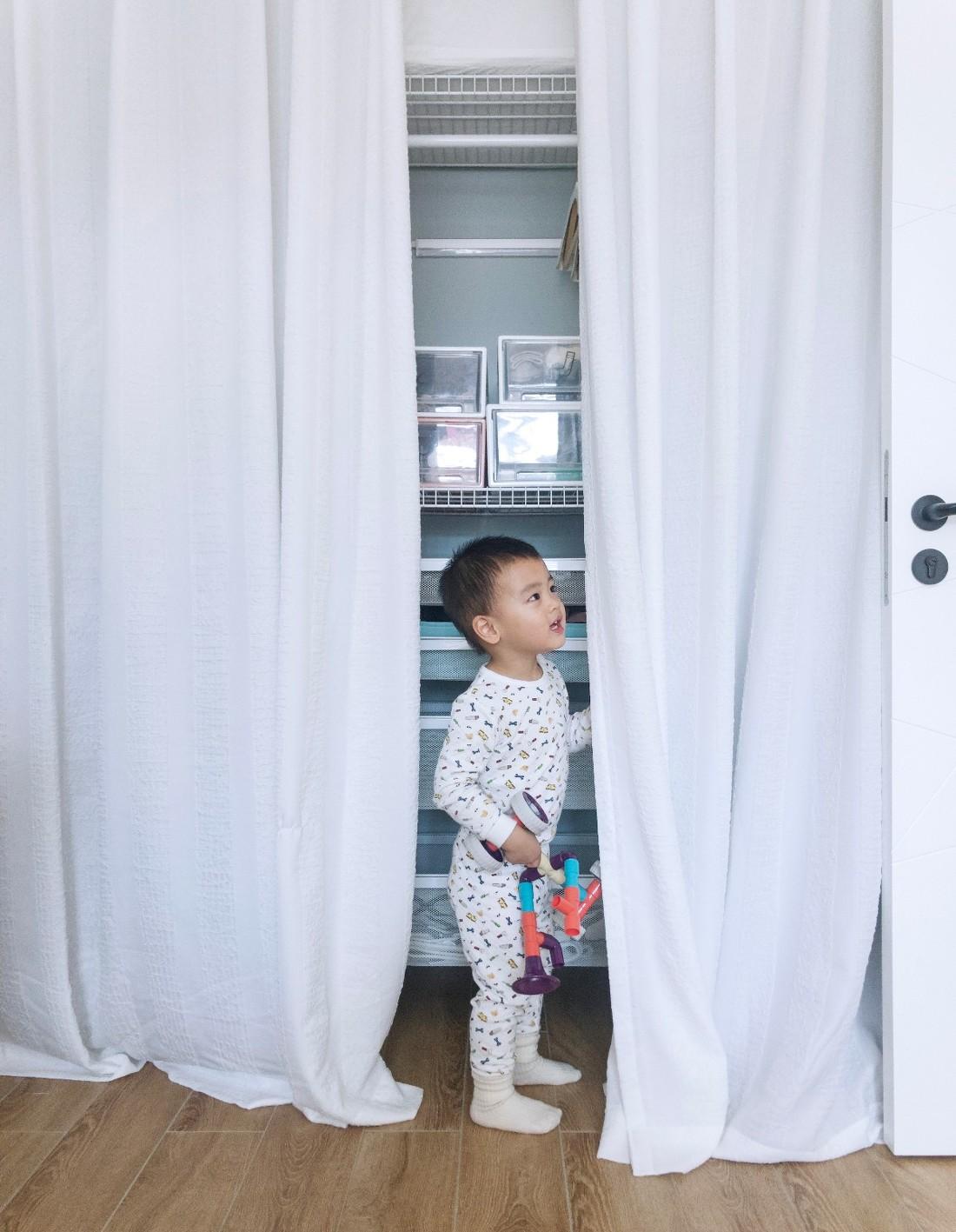 玖雅甘棠设计 | 一居变两居,儿童房与厨房设计是亮点-54