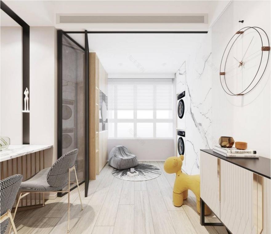 简约时尚的空间冲撞——某项目设计亮点-15