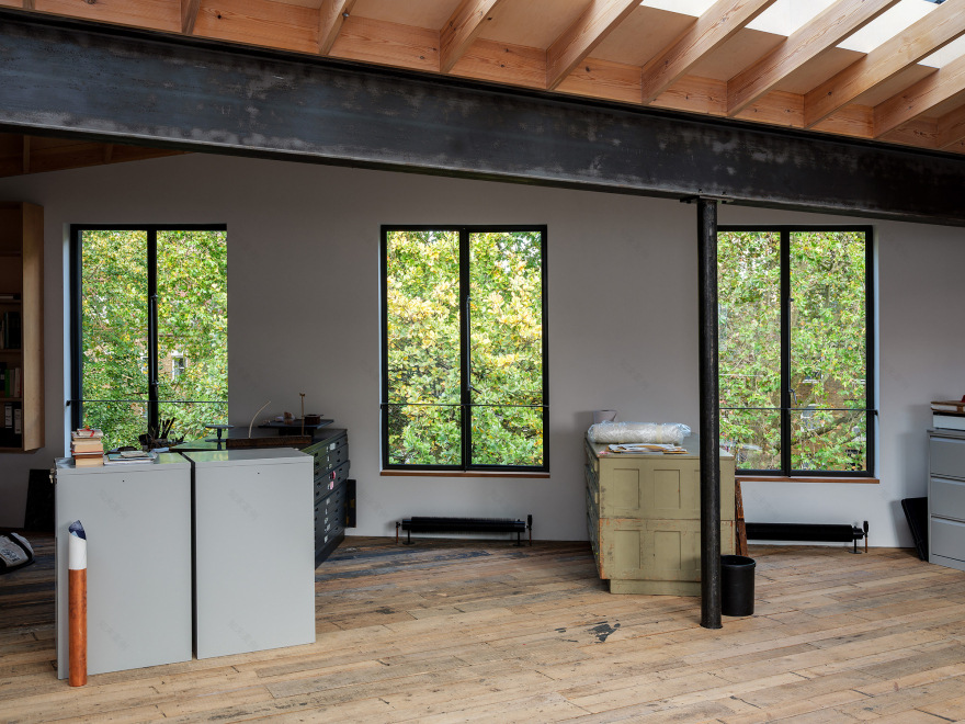 Artist's Studio in Stepney in London / Martin Edwards Architects-32
