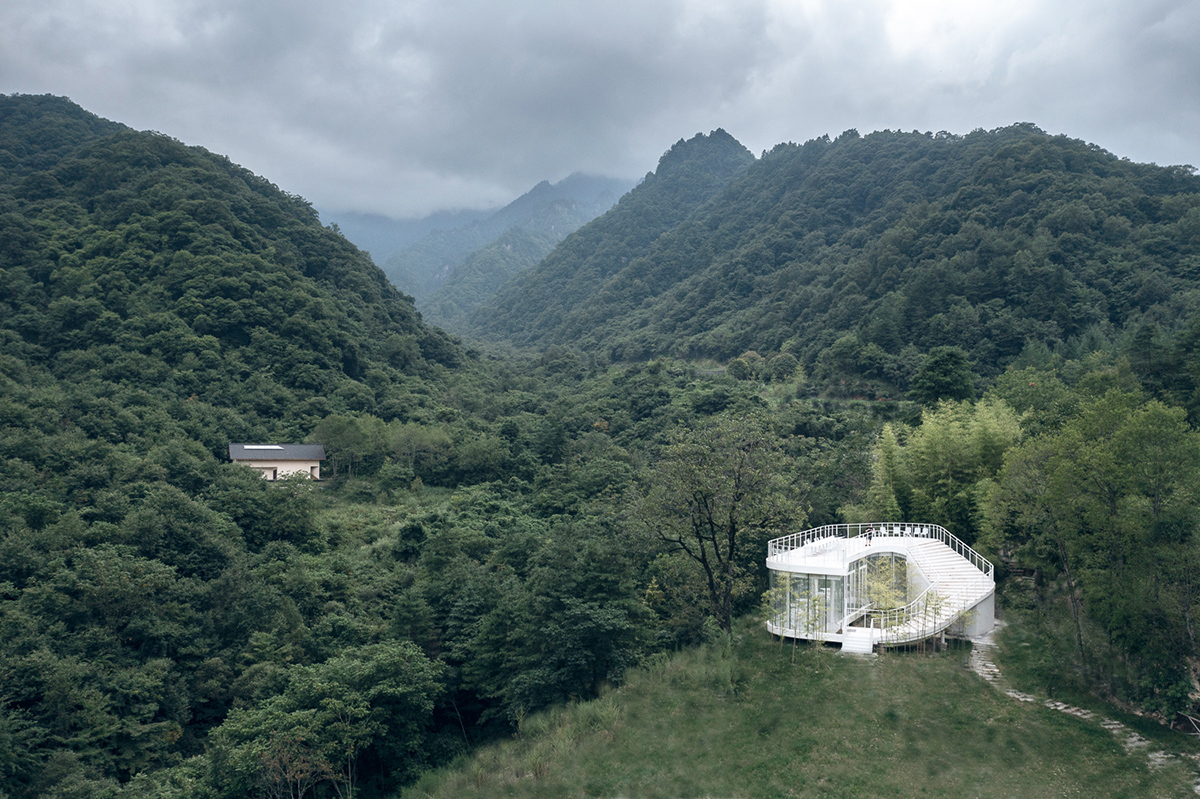 秦岭宿集 · 空山九帖书店·王维的寂寞,山果落餐厅丨中国汉中丨STUDIO QI 建筑事务所-9