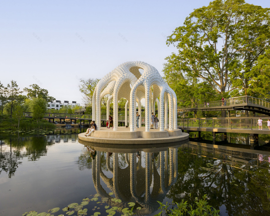 L’île Folie岛亭丨美国北卡罗来纳丨Marc Fornes,THEVERYMANY-9