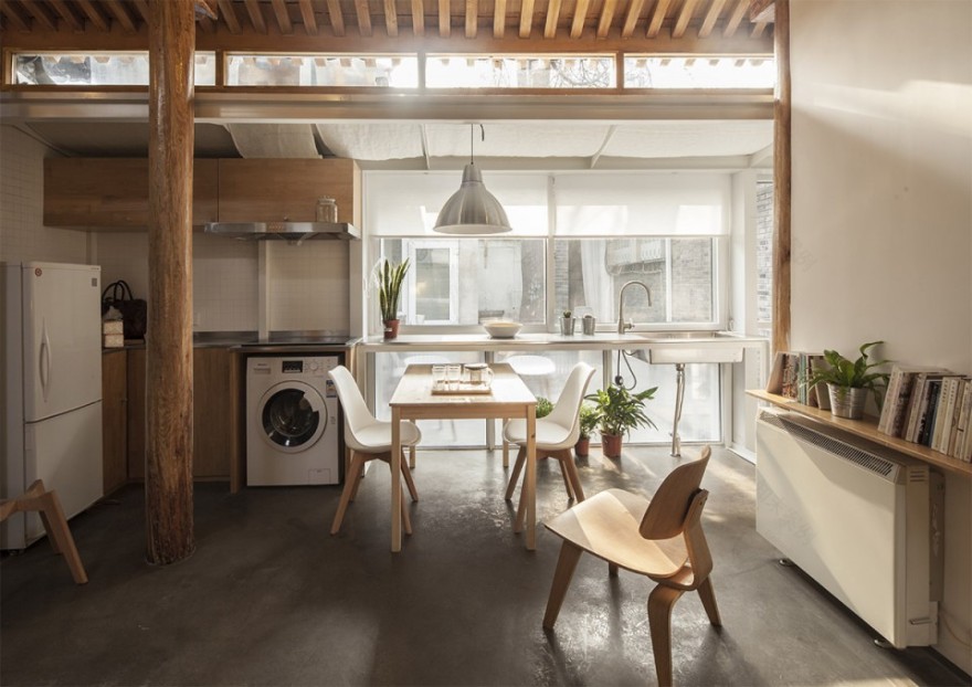 北京西绒线胡同微改造 | 32 平米住宅的创意重生-8