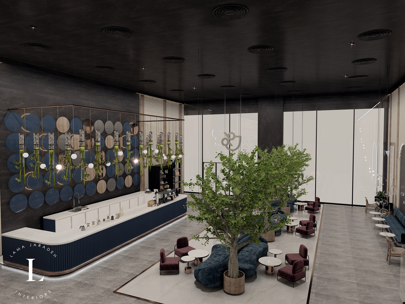 Ratio Cafe 室内设计丨Saudi ArabiaAbha丨hafer albatin-16