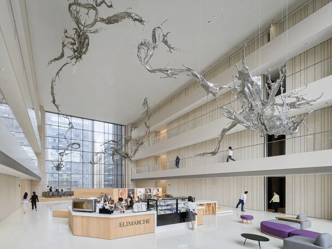 杭州横店集团总部办公空间丨中国杭州丨GMP 建筑事务所,iDA Workplace-2