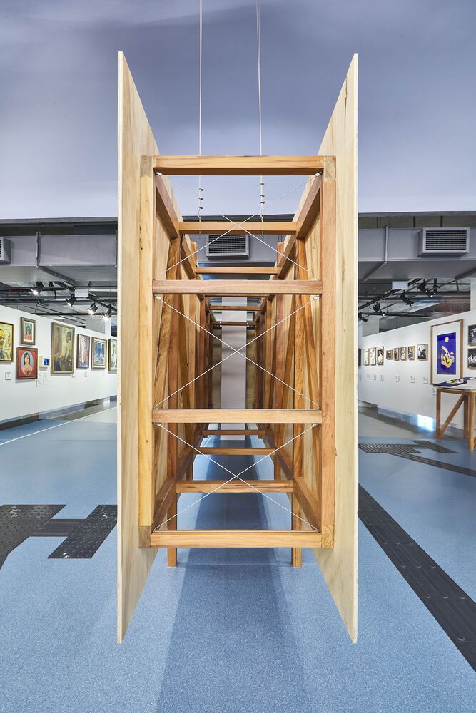 巴西圣保罗 Sesc 24 de Maio 现代艺术展览设计丨Juliana Godoy,gru.a-39