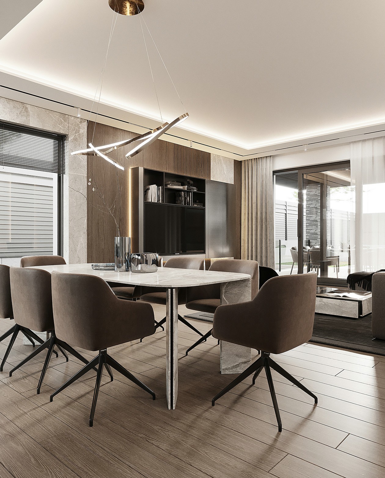 80㎡高级色系公寓设计 这才叫格调！-8