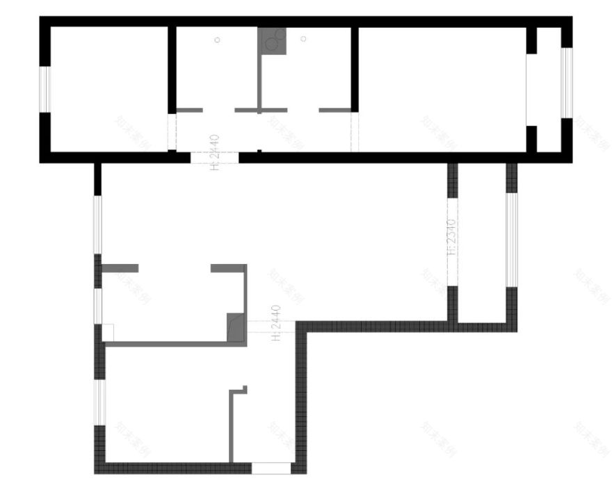 96㎡大学教师家,梦幻与现实完美融合-5