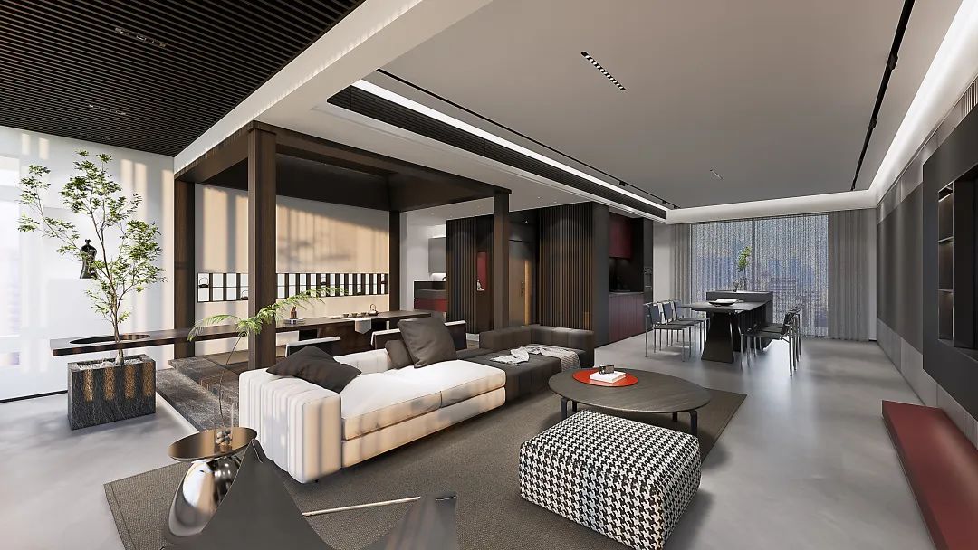 和樾府·岑寂与热烈丨中国广州丨广州简美设计-16