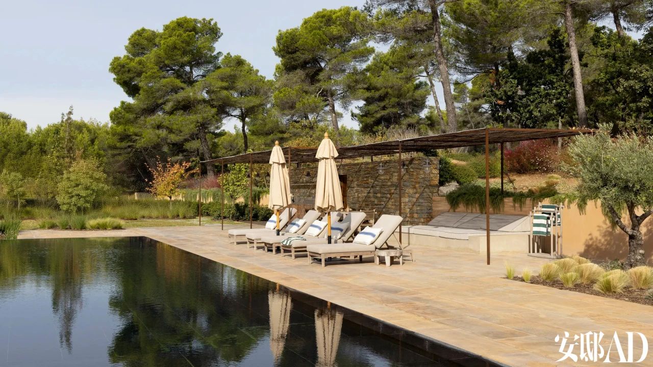 Villa Grège私人住宅丨法国艾克斯丨Studio Delphine Sauvaget-3