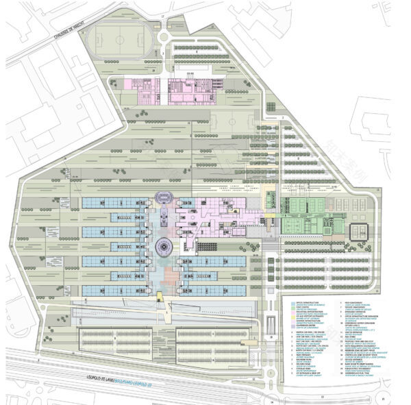 北约总部(NATO HQ)丨比利时丨由Michel Mossessian带领的SOM团队-11