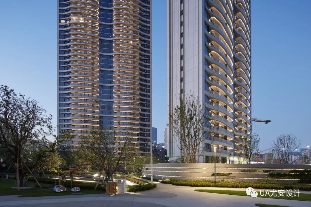 武汉BFC复星外滩中心·御江廷云轩丨中国武汉丨KPF建筑设计事务所,UA尤安设计-31