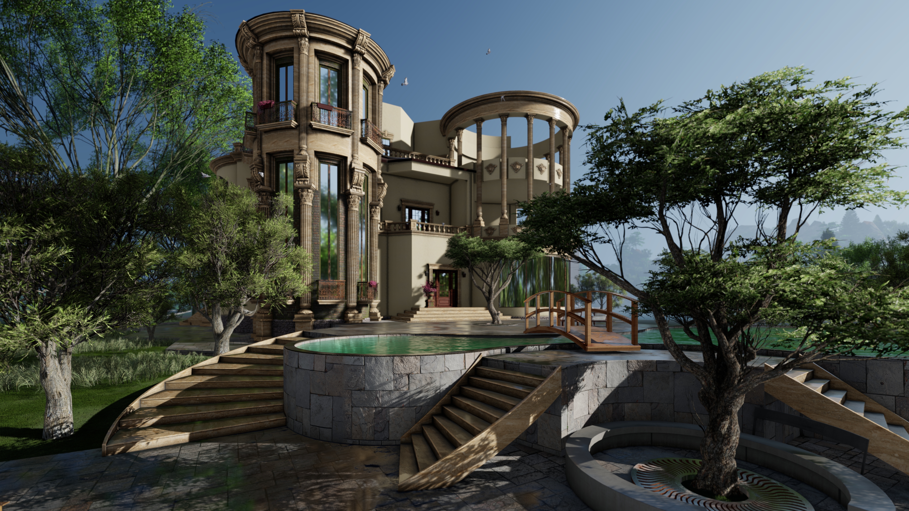 虚构的经典别墅丨个人-21