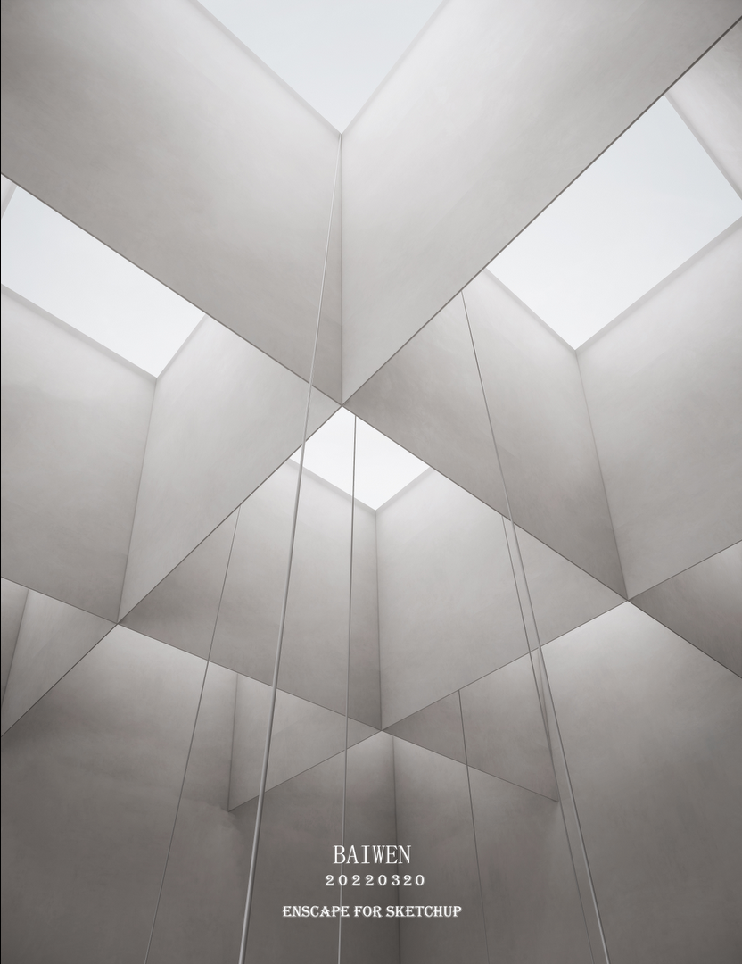 Enscape大型空间练习一（临摹未来学校项目）丨芬兰赫尔辛基-10