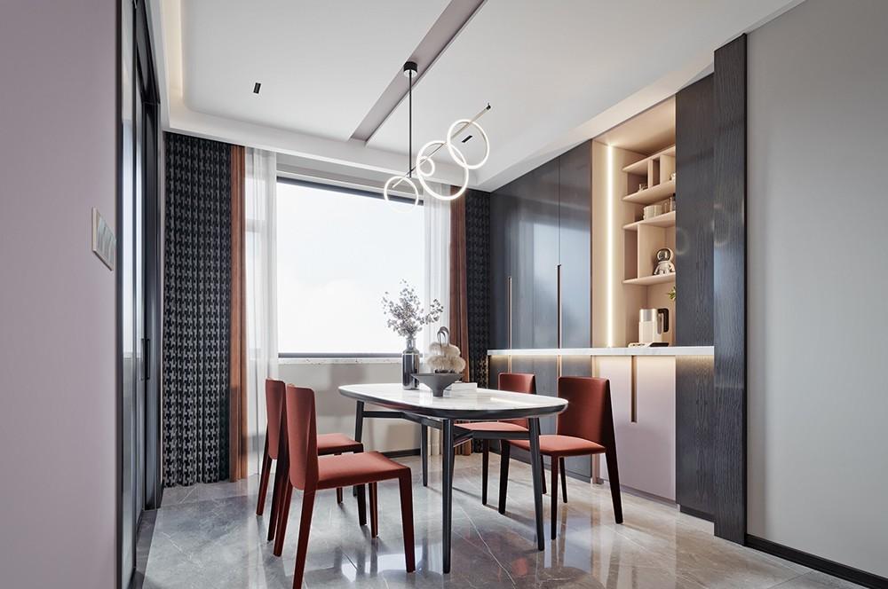 
东营东城顶楼复式-年轻人的现代 -4