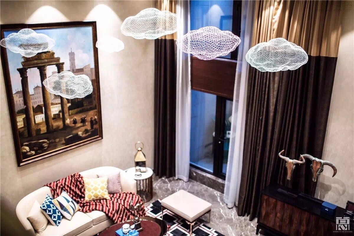 240㎡南京五矿样板房设计  高文安设计公司-8