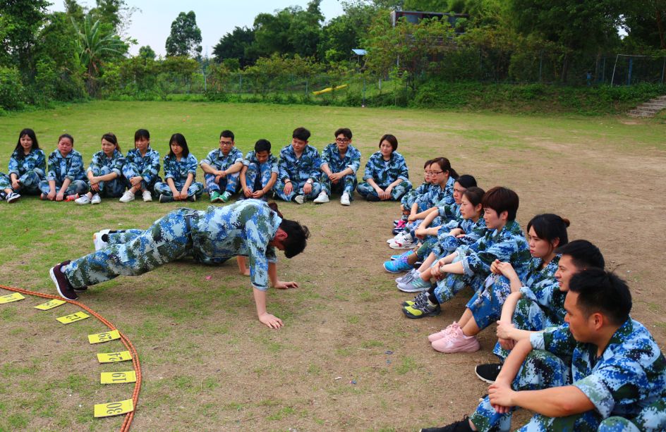 广州钛马赫别墅家装“潜能”拓展训练-126