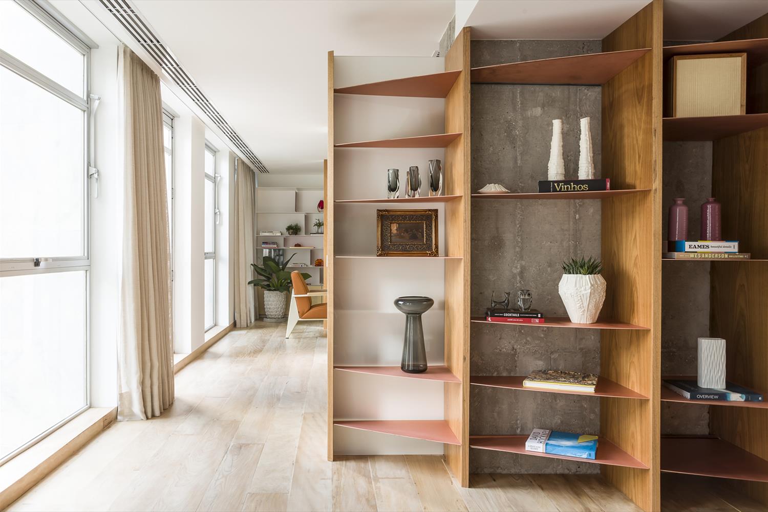 巴西 VLP 公寓 | 木质与石质的完美融合,创新设计引人注目-16