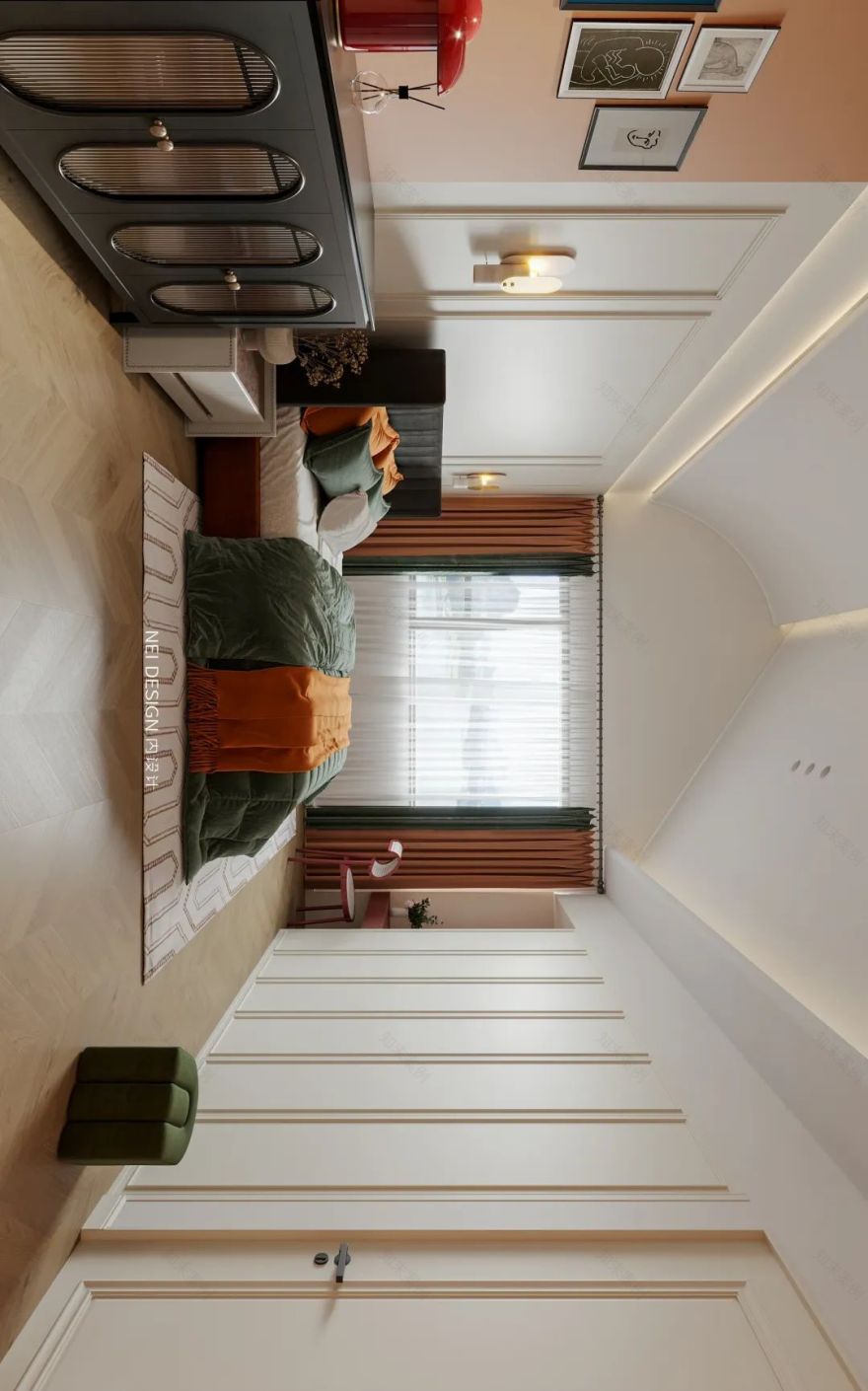 金桂府顶复法式室内设计丨内空间设计机构-18