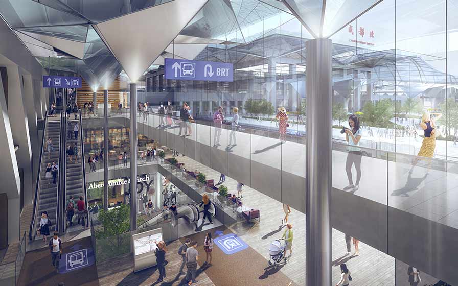 成都人北中央商務核心区都市設計及び地下空間計画 | 都市計画・マスタープラン | Projects | NIKKEN SEKKEI LTD-6