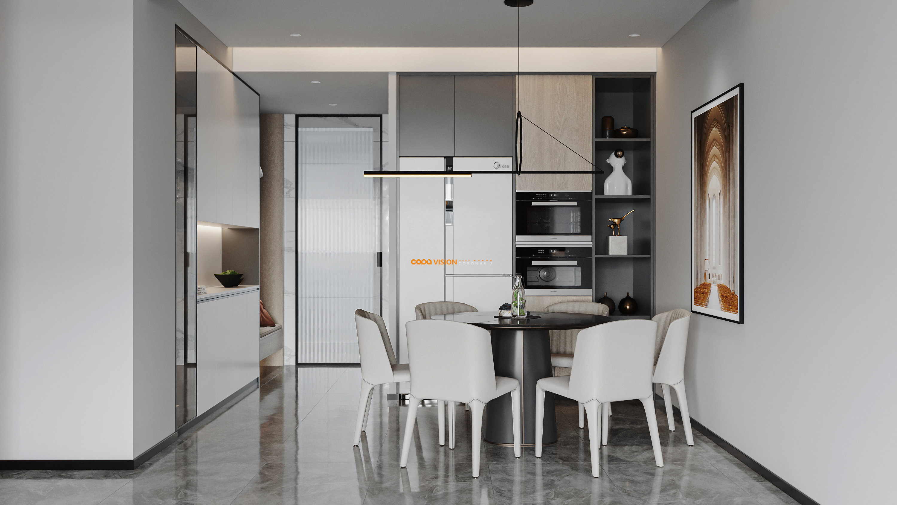 靠背视觉 2022 年中下旬家装效果图表现作品-51