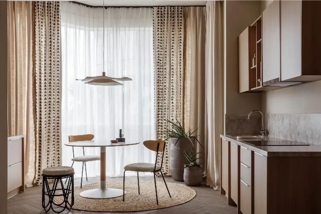 55㎡两人居暖色温馨设计丨Victoria Kalmykova-6