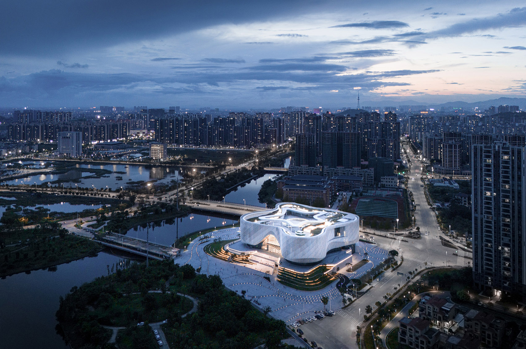 阳江市综合文化中心丨中国阳江丨华南理工大学建筑设计研究院有限公司+一方设计集团有限公司-67