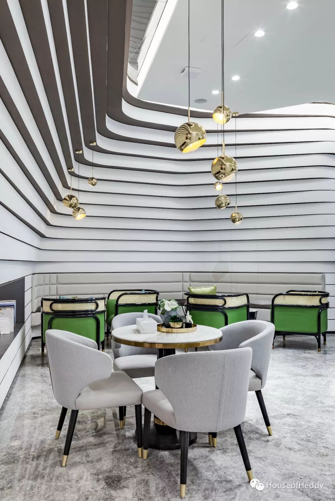 首发 | 龙湖 · 九里晴川 · 揽境 | 绿意未来感的销售中心-86