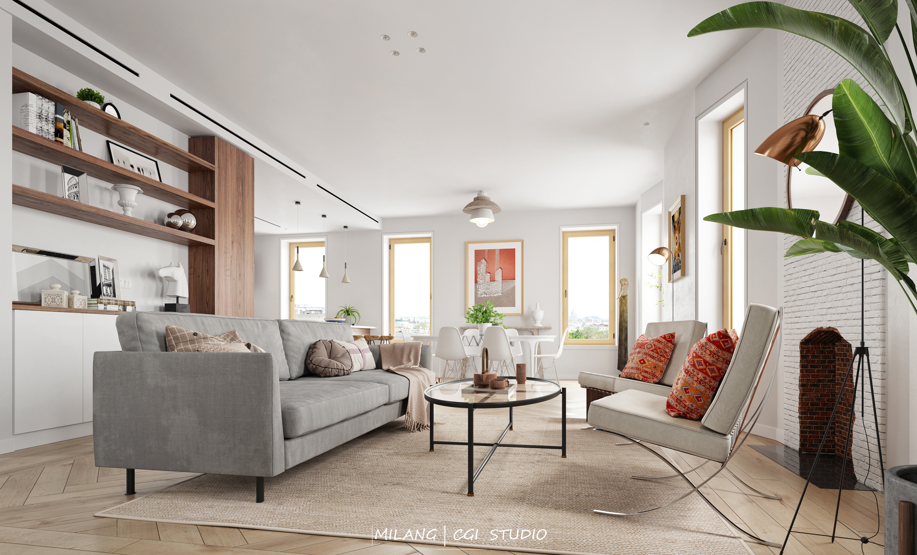 明廊 MILANG | 2021 年首个渲染作品-1