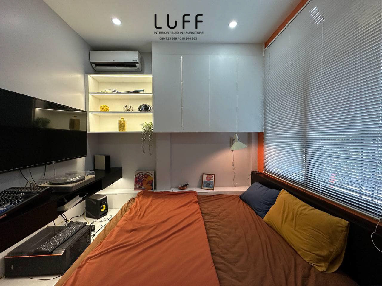 Tiny Bedroom with full furniture-6