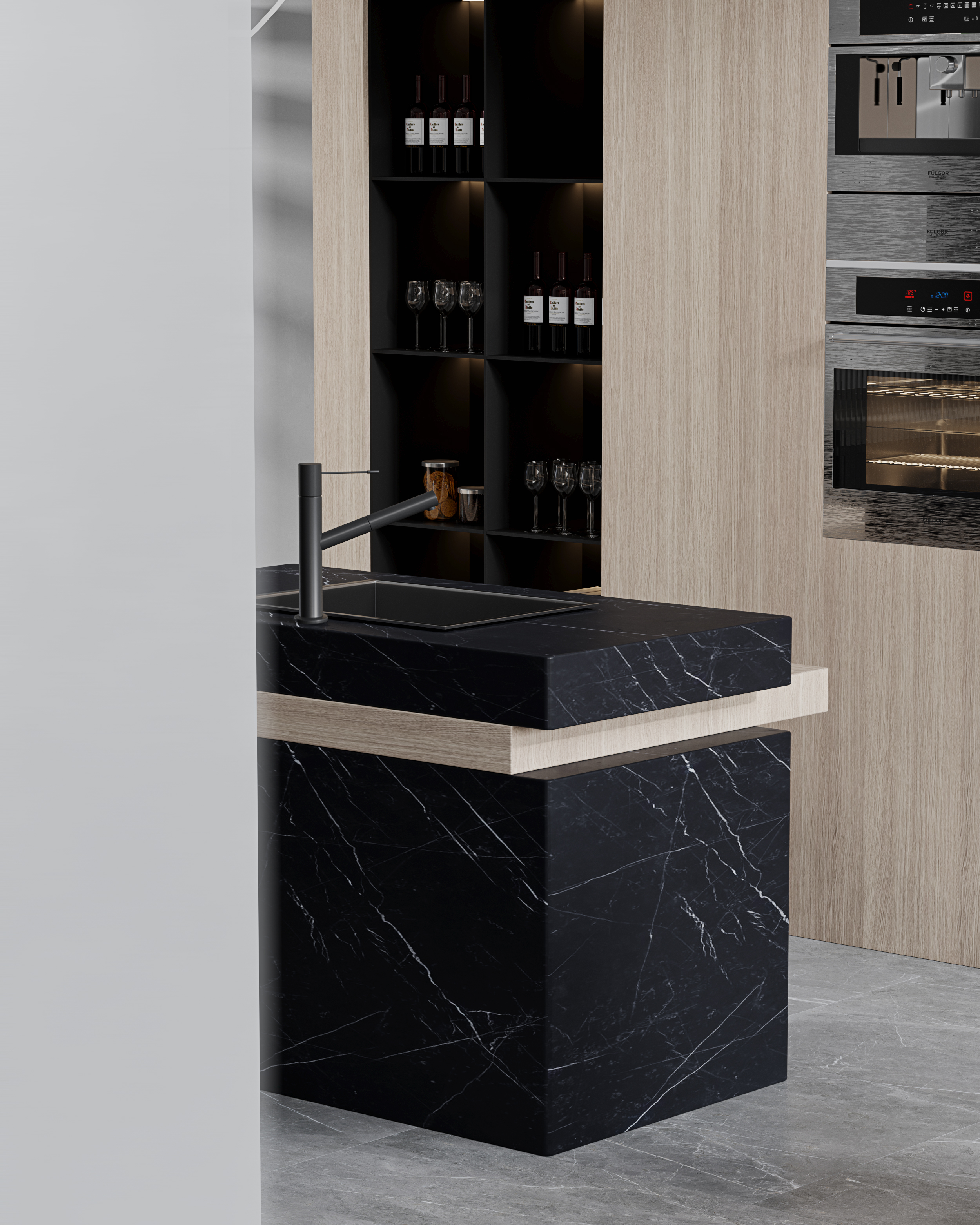 知名设计师打造极简主义纸飞机办公室-11