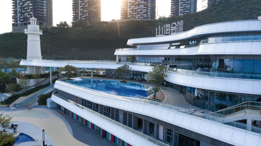 现代流线型沿海俱乐部建筑设计(含商业建筑)丨中国重庆丨Orihaus studio-26